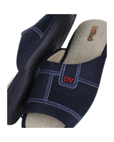 Zapatillas deporte pour Homme DEVALVERDE ZAPATILLA HOGAR CON PUNTERA ABIERTA PARA HOMBRE MARINO