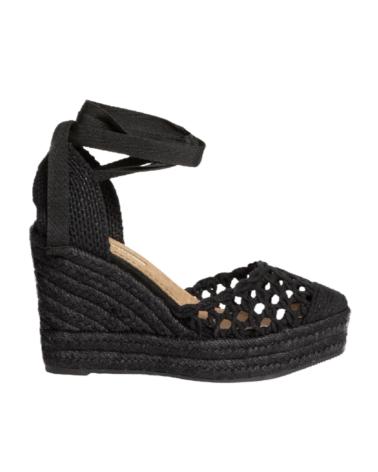 Sandálias de Mulher CORINA PLATAFORMA VALENCIANA CON CUNA PARA MUJER M5387 COLO NEGRO