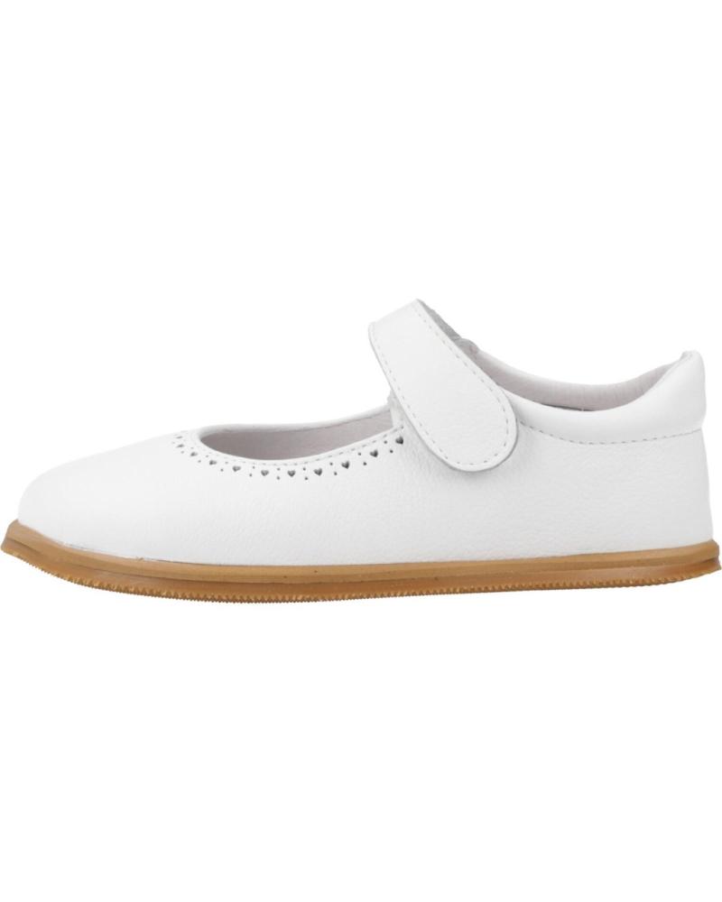 Ballerines pour Fille BLANDITOS CALMA MERCEDITAS RESPETUOSA BLANCO