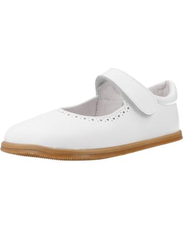 Ballerines pour Fille BLANDITOS CALMA MERCEDITAS RESPETUOSA BLANCO