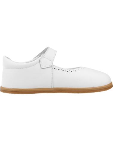 Ballerines pour Fille BLANDITOS CALMA MERCEDITAS RESPETUOSA BLANCO
