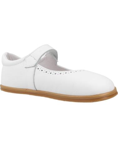 Ballerines pour Fille BLANDITOS CALMA MERCEDITAS RESPETUOSA BLANCO