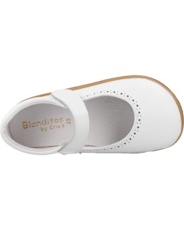 Ballerines pour Fille BLANDITOS CALMA MERCEDITAS RESPETUOSA BLANCO
