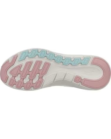 SKECHERS ZAPATILLAS DE RUNNING 150066NTPK EN MULTICOLOR PARA MUJER NATURAL MESH-PINK TRIM
