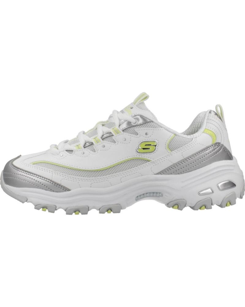 Deportivas de Mujer SKECHERS ZAPATILLAS MUJER MODELO DLITES COLOR BLANCO WSLM