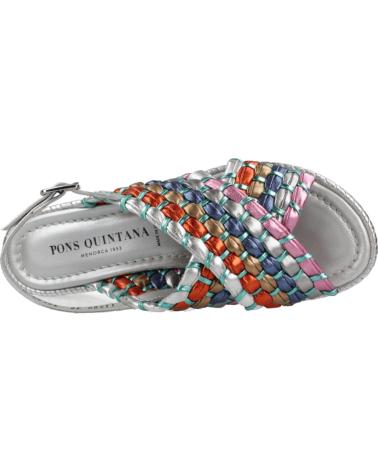 Sandali per Donna PONS QUINTANA SANDALIAS MUJER MODELO MILAN COLOR MULTICOLOR VBT