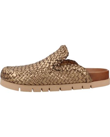 Sabots pour Femme PONS QUINTANA ZUECOS MUJER MODELO CAIMAN COLOR ORO 82