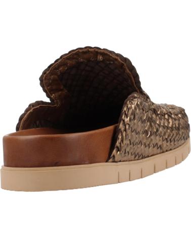 Woman Clogs PONS QUINTANA ZUECOS MUJER MODELO CAIMAN COLOR ORO 82