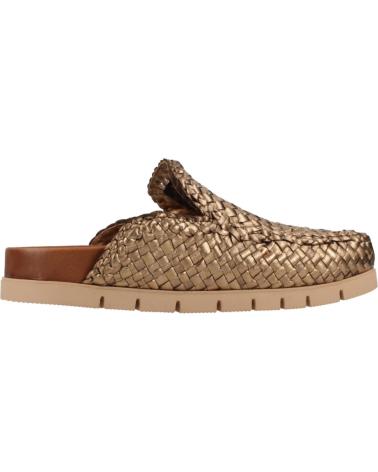 Woman Clogs PONS QUINTANA ZUECOS MUJER MODELO CAIMAN COLOR ORO 82