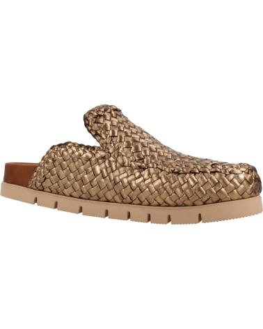 Woman Clogs PONS QUINTANA ZUECOS MUJER MODELO CAIMAN COLOR ORO 82