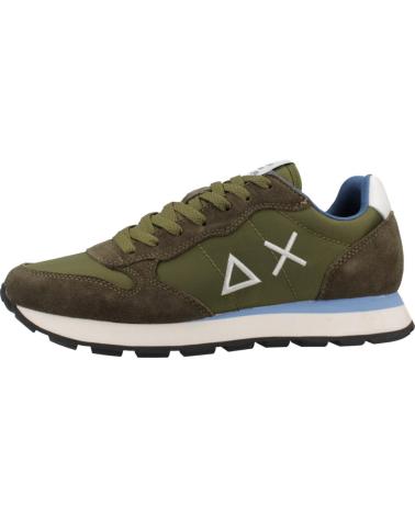 Deportivas-De-Hombre-SUN68-ZAPATILLAS-HOMBRE-MODELO-TOM-SOLID-COLOR-VERDE-MLTR