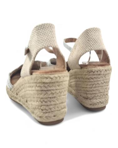 Sandalias de Mujer TIMBOS SANDALIA CUNA ESPARTO MUJER PLATA 131307 PLATEADO