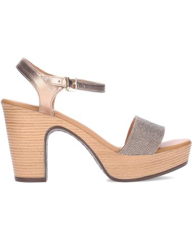 Sandals-De-Mujer-WEEKEND-BY-PEDRO-MIRALLES-SANDALIA-VESTIR-DE-PIEL-Y-TEXTIL-CON-TACON-Y-PLATAFORMA-ORO