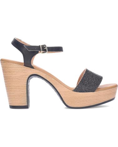 Sandals-De-Mujer-WEEKEND-BY-PEDRO-MIRALLES-SANDALIA-VESTIR-DE-PIEL-Y-TELA-CON-TACON-Y-PLATAFORMA-NEGRO