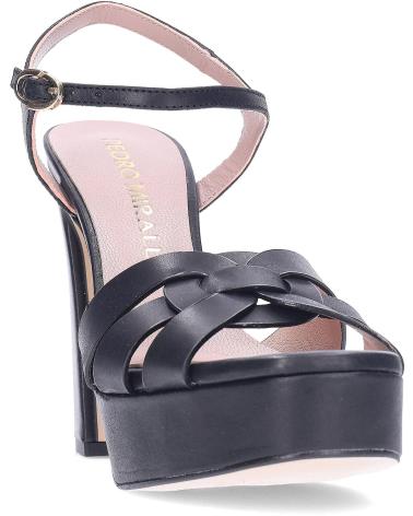 Sandalias de Mujer PEDRO MIRALLES SANDALIAS CON TACON ALTO 17307 NEGRO