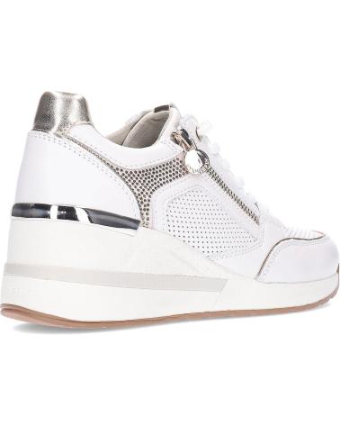 Sneaker-De-Mujer-STONEFLY-MINA-1-PIEL-BLANCA-ORO-BLANCO