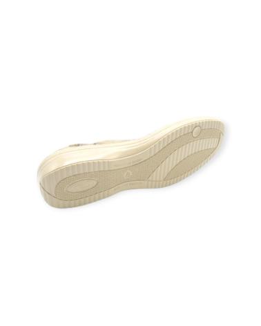 Bailarinas de Mujer GARRIDO MURO ZAPATILLA VELCRO BEIGE