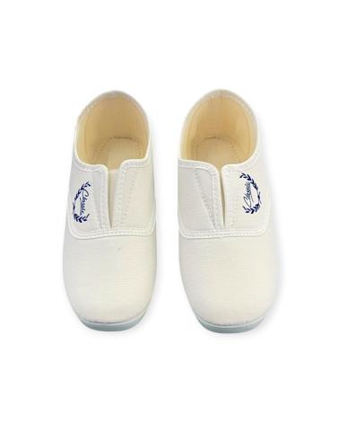 Zapatos de cuña per Donna ALCALDE ZAPATILLA GOMA BLANCO