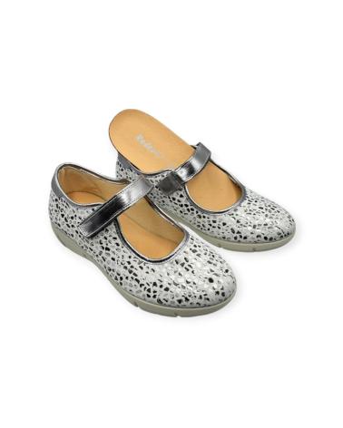 Bailarinas de Mujer RODEVIL ZAPATILLA PLATEADO