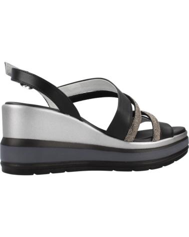Sandales pour Femme NERO GIARDINI SANDALIAS MUJER MODELO E513522D COLOR NEGRO 100