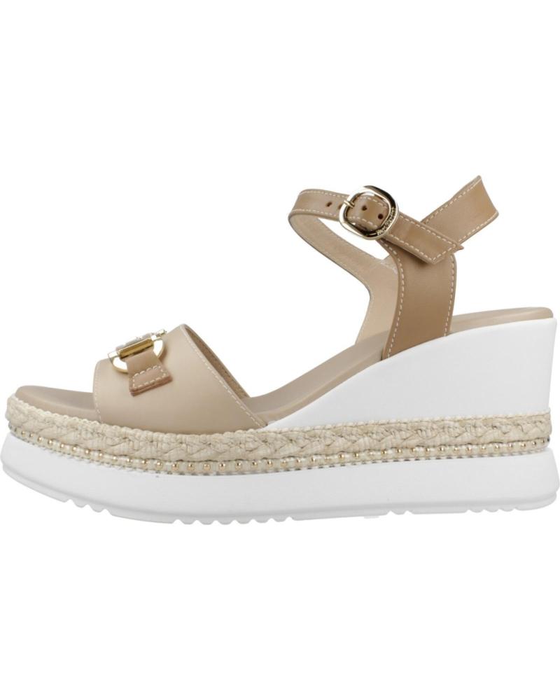 Sandali per Donna NERO GIARDINI SANDALIAS MUJER MODELO E513552D COLOR NUDE 453