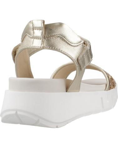 Sandali per Donna NERO GIARDINI SANDALIAS MUJER MODELO E513694D COLOR ORO 414
