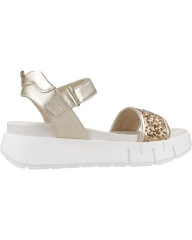 Sandali per Donna NERO GIARDINI SANDALIAS MUJER MODELO E513694D COLOR ORO 414