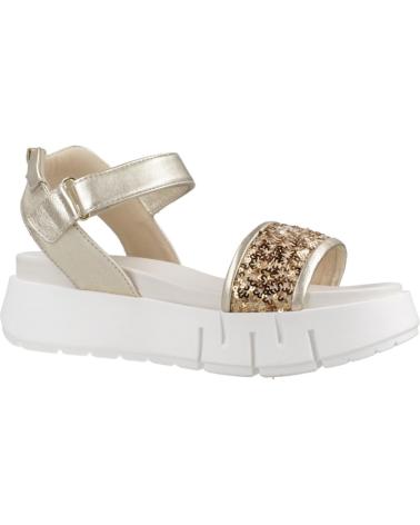 Sandali per Donna NERO GIARDINI SANDALIAS MUJER MODELO E513694D COLOR ORO 414