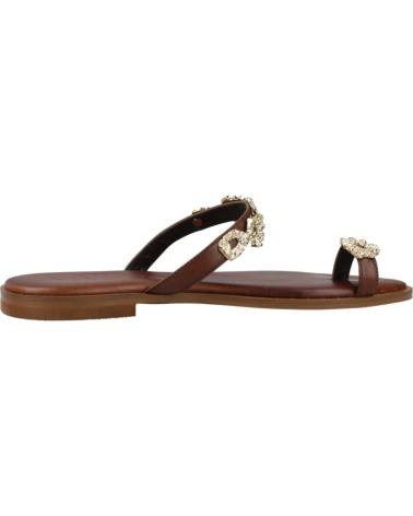 CARYATIS SANDALIAS CARYATIS 621326C CON DETALLE DE PEDRERÍA BROWN