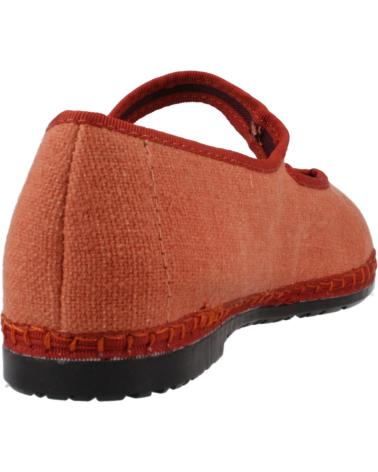 Ballerinas für Damen FLABELUS BAILARINAS MUJER MODELO ANASTASIA COLOR NARANJA TEJA