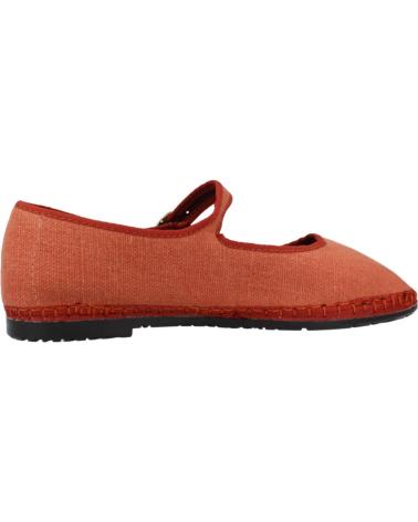 Ballerinas für Damen FLABELUS BAILARINAS MUJER MODELO ANASTASIA COLOR NARANJA TEJA