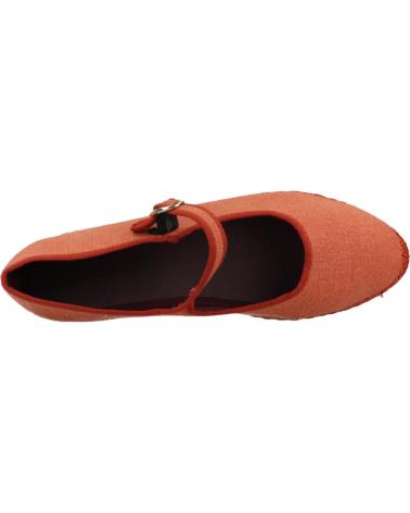 Ballerinas für Damen FLABELUS BAILARINAS MUJER MODELO ANASTASIA COLOR NARANJA TEJA