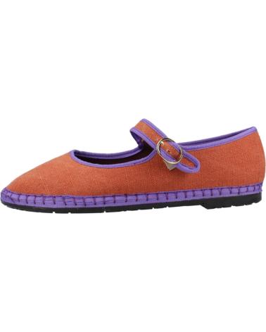 Bailarinas de Mujer FLABELUS BAILARINAS MUJER MODELO DARTAGNAN COLOR NARANJA TEJA