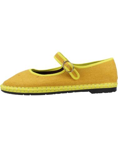 Ballerinas für Damen FLABELUS BAILARINAS MUJER MODELO EBENEZER COLOR AMARILLO MSTAZA