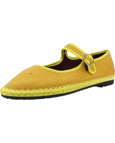 Sabrinas de Mulher FLABELUS BAILARINAS MUJER MODELO EBENEZER COLOR AMARILLO MSTAZA