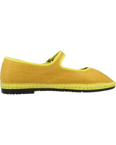 Sabrinas de Mulher FLABELUS BAILARINAS MUJER MODELO EBENEZER COLOR AMARILLO MSTAZA