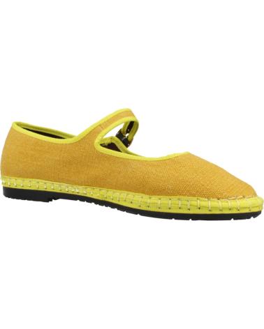 Sabrinas de Mulher FLABELUS BAILARINAS MUJER MODELO EBENEZER COLOR AMARILLO MSTAZA