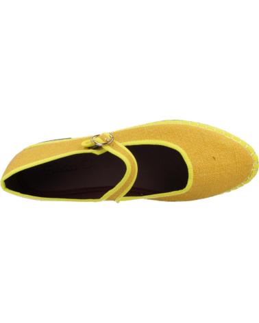 Sabrinas de Mulher FLABELUS BAILARINAS MUJER MODELO EBENEZER COLOR AMARILLO MSTAZA