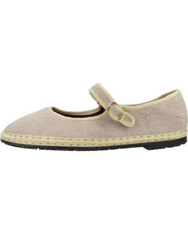Ballerinas für Damen FLABELUS BAILARINAS MUJER MODELO IMELDA COLOR MARRON NATRL