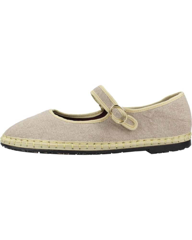 Ballerinas für Damen FLABELUS BAILARINAS MUJER MODELO IMELDA COLOR MARRON NATRL