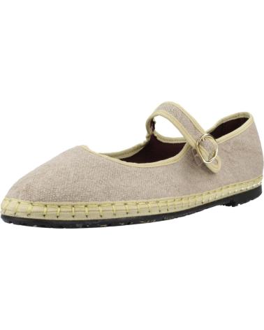Ballerinas für Damen FLABELUS BAILARINAS MUJER MODELO IMELDA COLOR MARRON NATRL