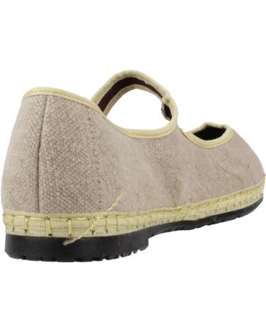 Ballerinas für Damen FLABELUS BAILARINAS MUJER MODELO IMELDA COLOR MARRON NATRL