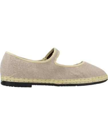 Ballerinas für Damen FLABELUS BAILARINAS MUJER MODELO IMELDA COLOR MARRON NATRL
