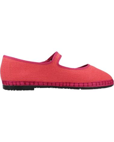 Ballerinas für Damen FLABELUS BAILARINAS MUJER MODELO LAGO COLOR NARANJA GERNIO