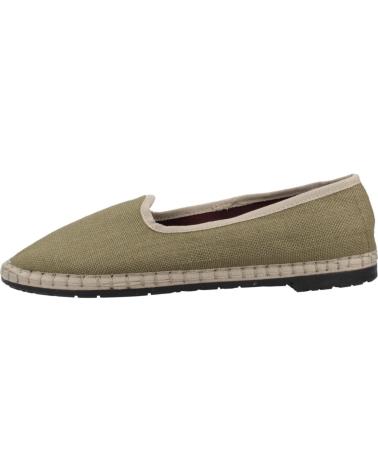 Mocasines de Mujer FLABELUS MOCASINES MUJER MODELO NATTY COLOR VERDE KAKI