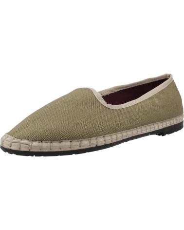 Halbschuhe für Damen FLABELUS MOCASINES MUJER MODELO NATTY COLOR VERDE KAKI
