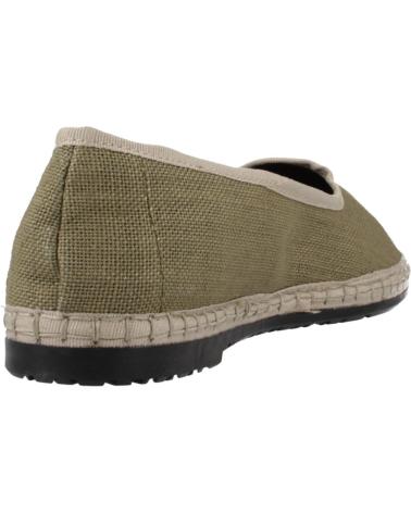 Halbschuhe für Damen FLABELUS MOCASINES MUJER MODELO NATTY COLOR VERDE KAKI
