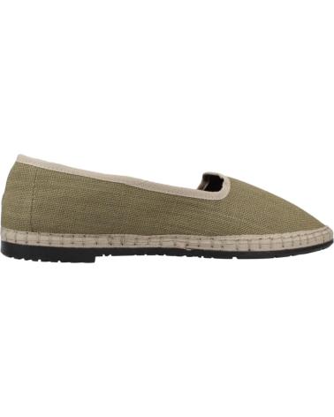 Halbschuhe für Damen FLABELUS MOCASINES MUJER MODELO NATTY COLOR VERDE KAKI
