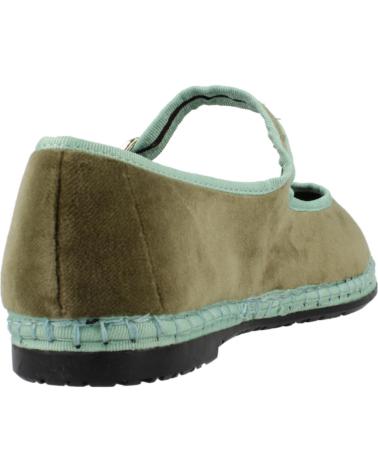 Sabrinas de Mulher FLABELUS BAILARINAS MUJER MODELO VERA COLOR VERDE GREEN
