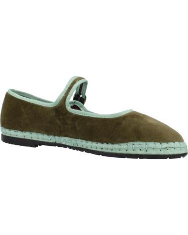 Sabrinas de Mulher FLABELUS BAILARINAS MUJER MODELO VERA COLOR VERDE GREEN